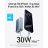 Anker Nano Power Bank, 10,000mAh Portable Charger with Built-In USB-C Cable, 30W Max Output, for iPhone 16/15 Series, MacBook, AirPods, and More - Ice Lake Blue
